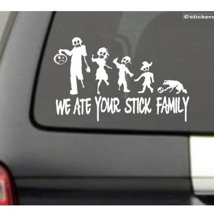 WE ATE YOUR STICK FAMILY